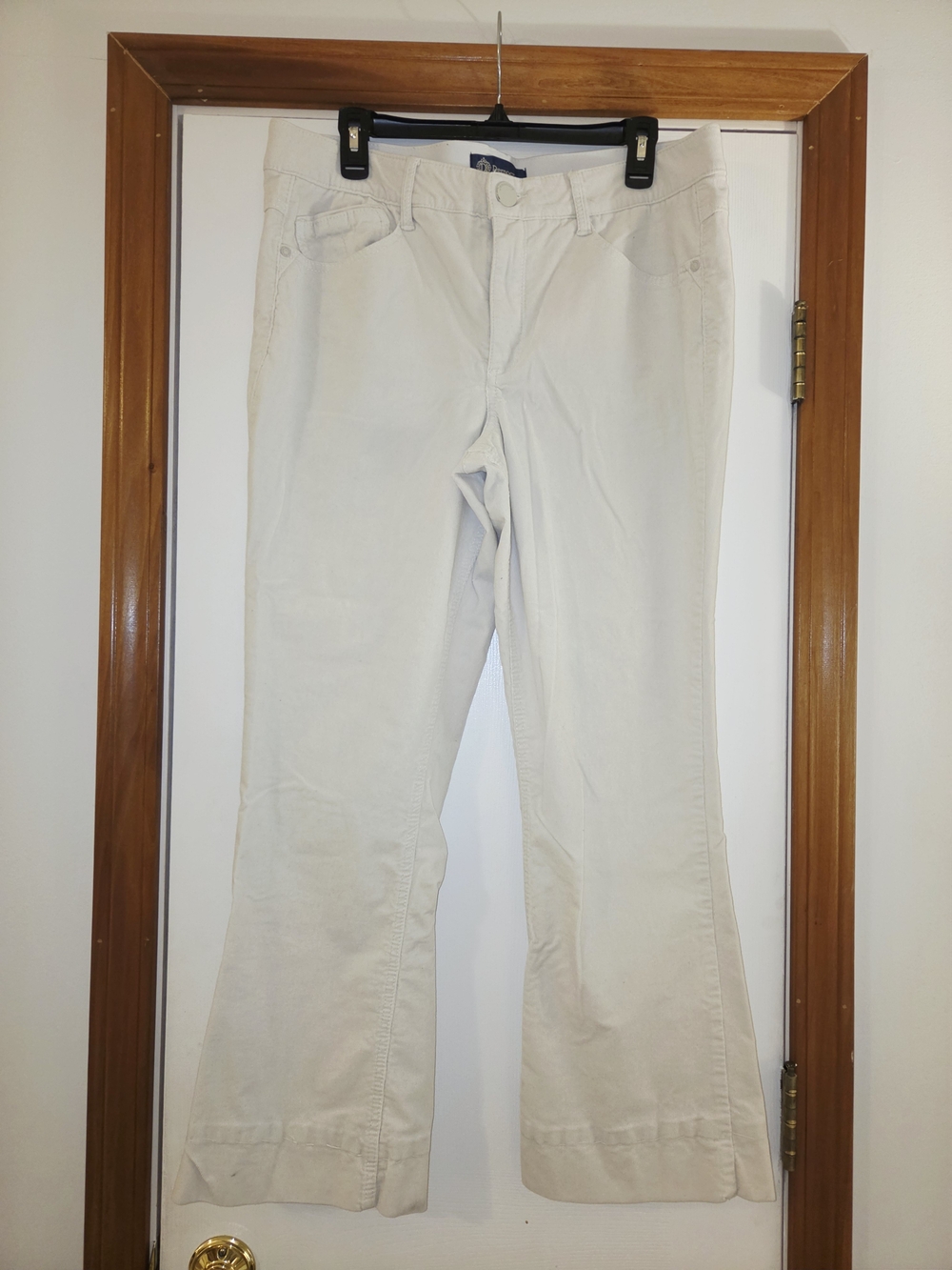 Democracy Cream Wide Leg Jeans/ Courderoy